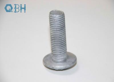 China Highway Guardrail Bolts Carbon Steel HDG M16  CLASS 8.8 for sale