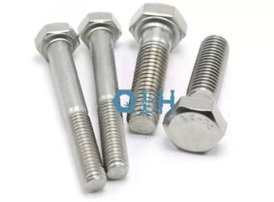 China SS304 316 perno de alta resistencia del hex. del hilo ISO898-1 de la mitad del estruendo 931 en venta