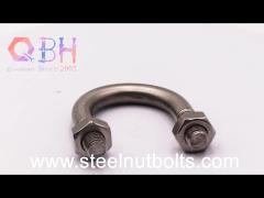 U-bolt 304 stainless steel U-screw U-card U-pipe pipe clamp fixed buckle riding