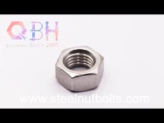 BS 304 Stainless Steel Hexagon Nuts Household Hardware M2.5 M3 M12 M18 M20