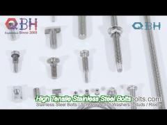 Din933 Sus304 M6 To M56 Stainless Steel Hex Head Screws