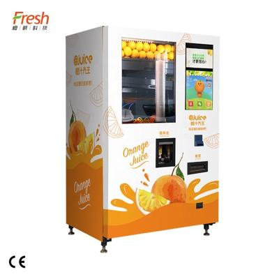 China Snack Factory Saimon Squeezed Orange Juice Vending Machine With Spare Parts for sale