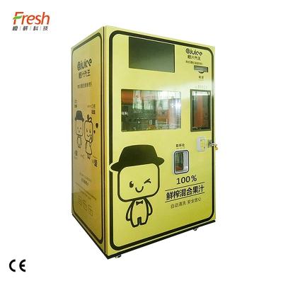 China Snack Factory Fresh Vitamin C Juice Vending Machine With Spare Parts for sale