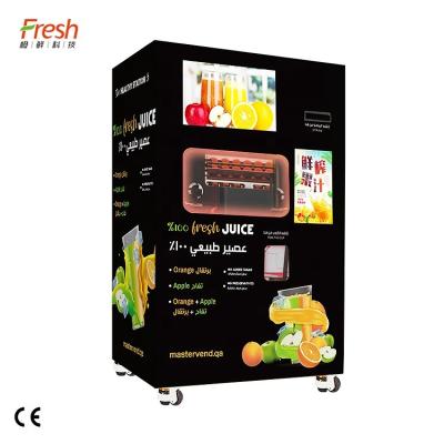 China Hotels Freshness Blue Orange Squeezed Vending Machine for sale