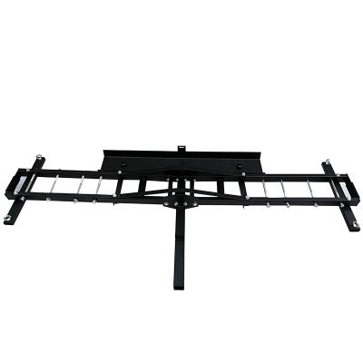 China Motorcycle Carrier Motorbike Carrier 2 Inch 2 Inch Tow Bar Folding Steel Hitch Mount With Ramp for sale