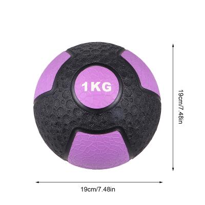 China Wholesale Rubber Medicine Ball Home Gym Exercise Equipment For Men And Women Fitness for sale