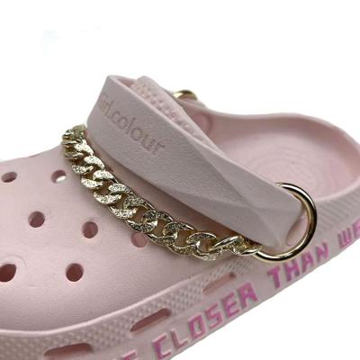 China Eco-froendly Shoe Decoration Charms Shoes Accessories Shoe Decorative Charms Decoration Chain for sale