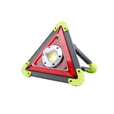 China High Quality Portable USB Rechargeable Portable ABS Triangle Waterproof Camping Led Work Light for sale