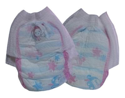 China excellent elastic band blue adl plastic baby diaper pants with economical price for sale