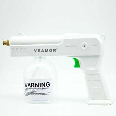 China Wireless Nano Gun Machine Portable White Electric Portable Nano Fogging Machine Sprayer Water Jet Gun for sale