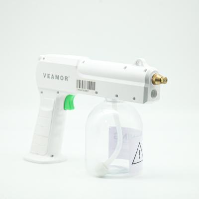 China Wireless Nano Gun Power Facial Nano Portable Mini Electrostatic Sprayer White Mist for sale