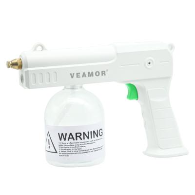 China Wireless nano gun the new spray gun, white ABS material, power spray gun for sale