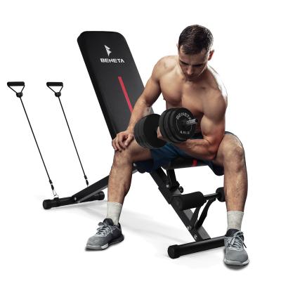 China Indoor adjustable weight bench for workout. Multi Purpose Folding Bench Press for sale