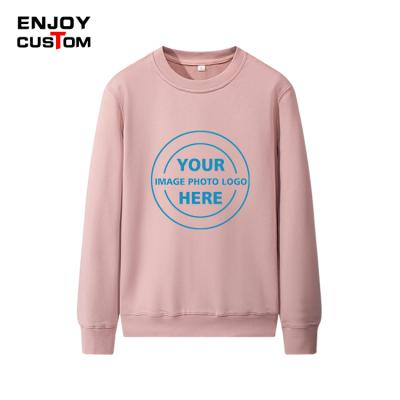 China 100% Cotton Lightweight Custom Women's Anti-Wrinkle Crewneck Cropped Sweatshirt Custom Sweatshirt for sale