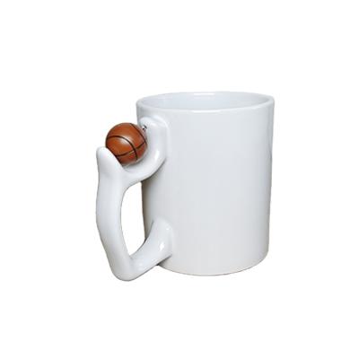 China Viable Liners Mug Sublimation Basketball Mug Blank Sublimation Mug for sale