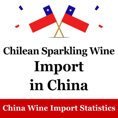 Chine Vin mousseux chilien mis à jour mensuel Tiktok de statistiques du commerce extérieur de vin de la Chine à vendre