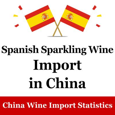 Chine Les marques espagnoles de vin mousseux de statistiques du commerce extérieur de vin de la Chine envoient la conception à vendre