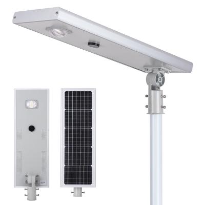 China ROAD Hyper Tough Integrated Solar Street Light With Built-in Lithium Battery And Solar Panel for sale