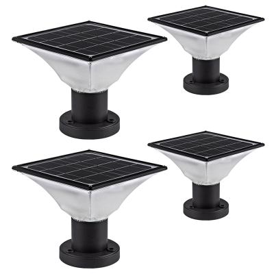 China Garden Factory Price Solar Power Garden Bollard Light For Border Driveway Walkway Landscape Lawn Lamp for sale