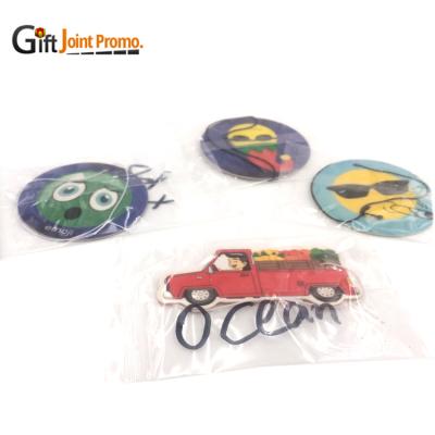 China Personalized Paper Scents Auto Paper Air Freshener For Car for sale