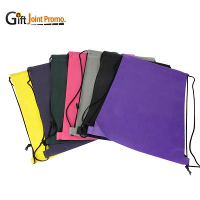 China Wholesale Waterproof Polyester Drawstring Backpack Sport String Bag Customized for sale