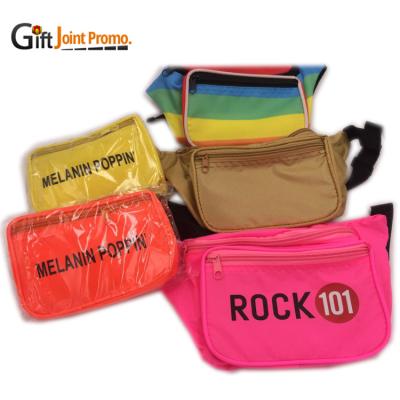 China Wholesale Water Proof Polyester Nylon Fanny Pack With Custom LOGO for sale