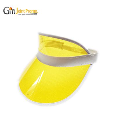 China Wholesale Custom Character PVC Visor Hats With LOGO PVC Visor for sale