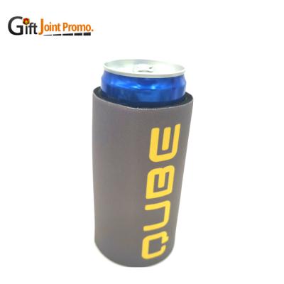 China Insulated 12 oz Slim Can Cooler High Quality Neoprene Foam Stubby Cooler Insulated Slim Box Cooler for sale