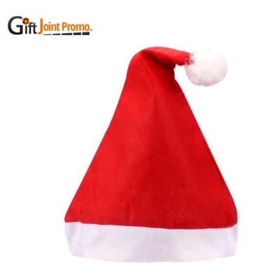 China Holiday Decoration Customized Christmas Santa Hat Christmas Hat Green Felt Hat for sale