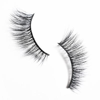 China Long Natural 3D Clean Brand False Mink Eyelashes 10 Pairs 8D Fashion Magnetic Eyelashes for sale