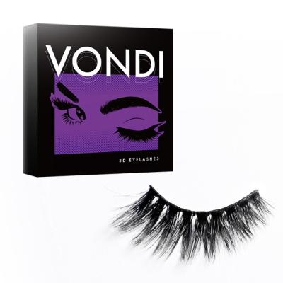 China VONDI Natural Long Factory Direct Sale 3 Pairs New False Eyelashes for sale