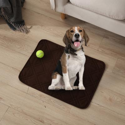 China Non-slip Waterproof Reusable Washable Dog Pee Pad Cooling Pad For Dogs for sale