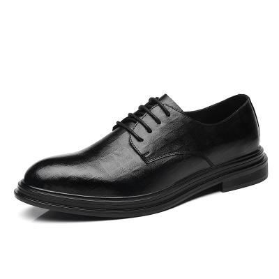 China Fashion Trend Suit Leather Shoes Male British Style for sale