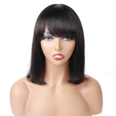 China Nice Looking Machine Made Wig Bob-Straight Hair Band Wig for sale