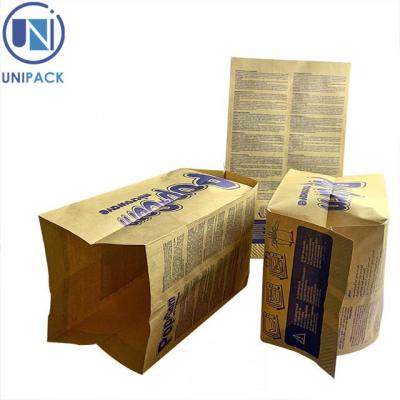 中国 fluorine-free recycled oil proof  Food Packaging Kraft Bags Microwave popcorn paper bag 販売のため