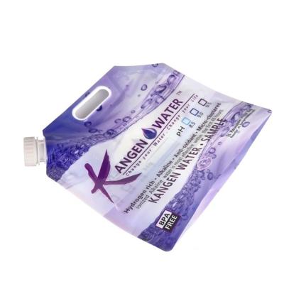 China Foldable Liquid Packaging Bag Plastic Material  5L For Camping for sale