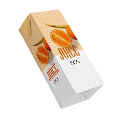 China unipack custom milk juice coffee drink filling special high quality aseptic composite brick pack carton box packaging for sale