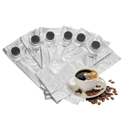 중국 UNIPACK 1l 2l 5l beverage wine box dispenser bag in box 3l aseptic coffee BIB bag filler packaging 판매용