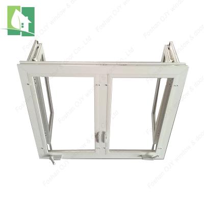 China Magnetic Hot Style Casement French Window Screen With Fiberglass Window Curtain Stained Glass for sale