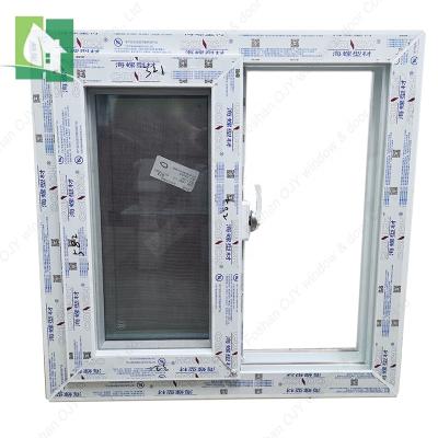 China Magnetic Screen Upvc Sliding Screen Custom Cheap Double Window PVC Vinyl Insulation New Sliding Window for sale