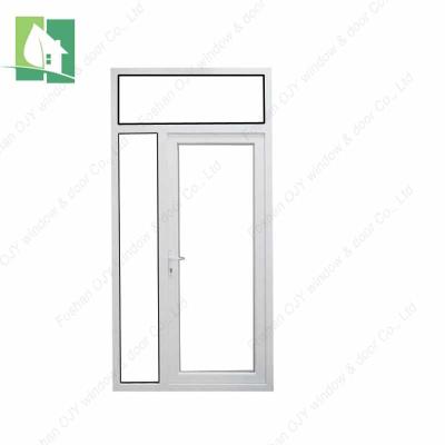 China Australia Standard Double Swing Glass Door Panel Aluminum Hinged Single Door Swing For Residential for sale