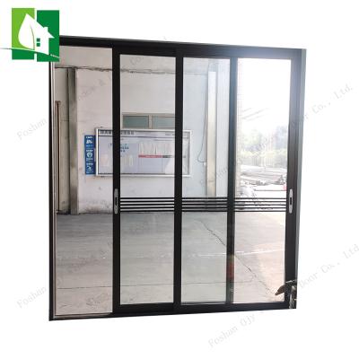 China 2020 New Design Waterproof Double Picture Aluminum Sliding Window And Door Cheap Price for sale