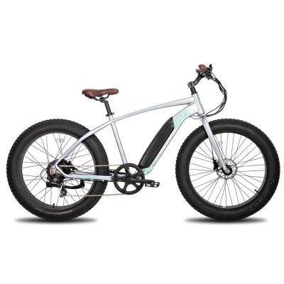 China HILAND high quality aluminum alloy aluminum alloy electric hybrid bike 26 inch fat tire electric bike for sale