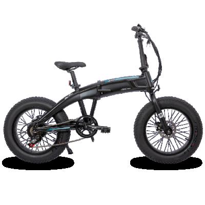 China Popular Fat Bike Folding 500w 48v Fat Bike Aluminum Alloy Tire Fat Bike Electric Folding Ebike HILAND City Fat Bike for sale