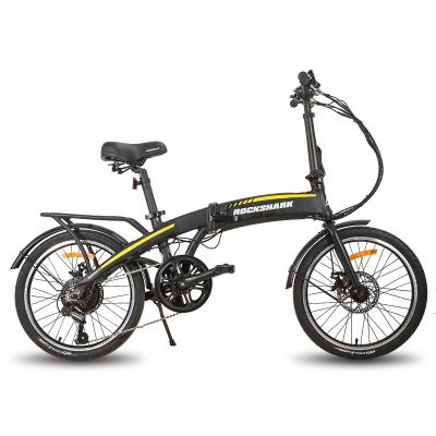 China City Folding Ebike ROCKSHARK US Warehouse Electric Bike 20 Commuter e Bike 250w 36v Foldable Electric Bike for sale