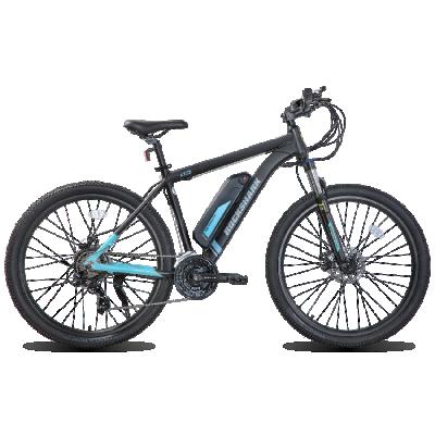 China Powerful Aluminum Alloy Rockshark 36V 350W 21-Speed ​​Electric mtb e Mountain Bike with LCD Display for sale