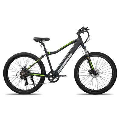 China ROCKSHARK price 27.5 ddp price 27.5 aluminum alloy ebike 6061 aluminum alloy mountainbike 350W 36V e bike mtb for sale