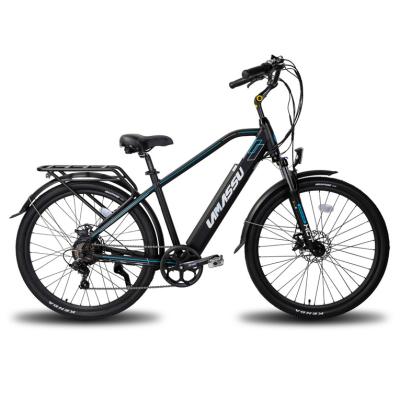 China Cheapest Electric City E Bike LAMASSU 250W Electric City Bike 36v Aluminum Alloy 27.5 Electric Bike Ebike for sale