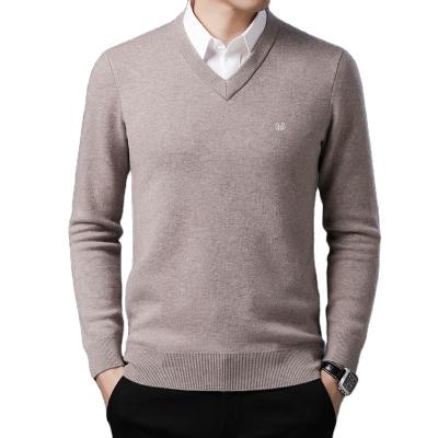 China Anti-pilling fashion men's v-neck cardigan sweaters winter hot sale custom made sweaters for men for sale