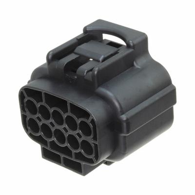 China 2822395-1 Automotive Female 10 PIn Black Waterproof Connector for sale